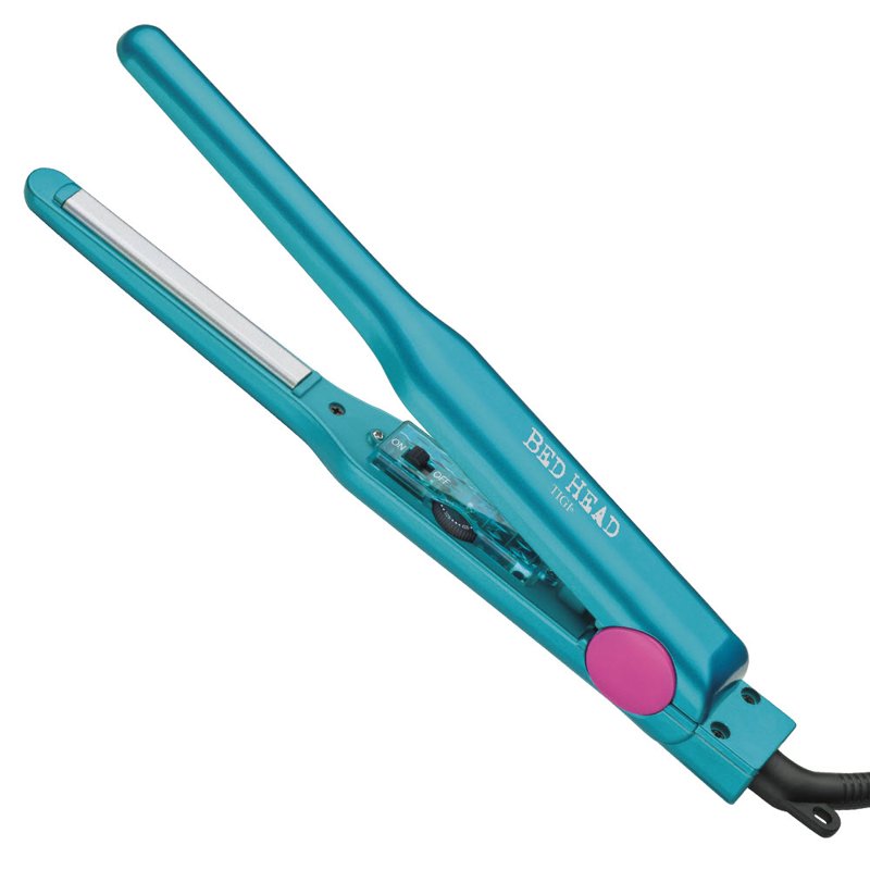Mini Flat Iron for Short Hair - 1/2" Tourmaline Ceramic Straightener
