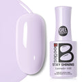 Lavender Milk Gel Nail Polish - Salon-Quality Glossy Lilac Finish 0.51 fl oz