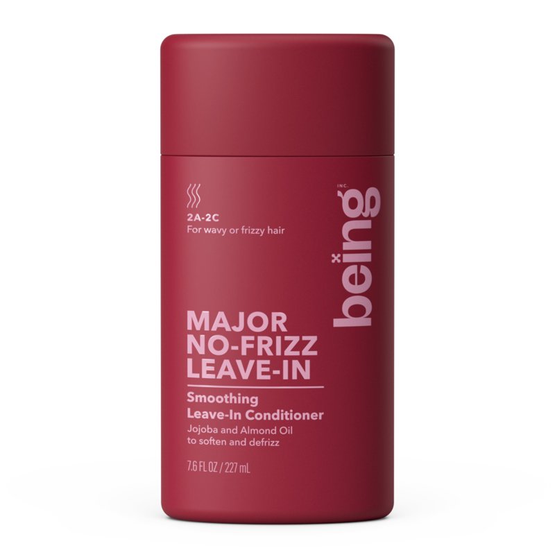 Smoothing Leave-In Conditioner for Frizzy Hair with Jojoba and Almond Oil