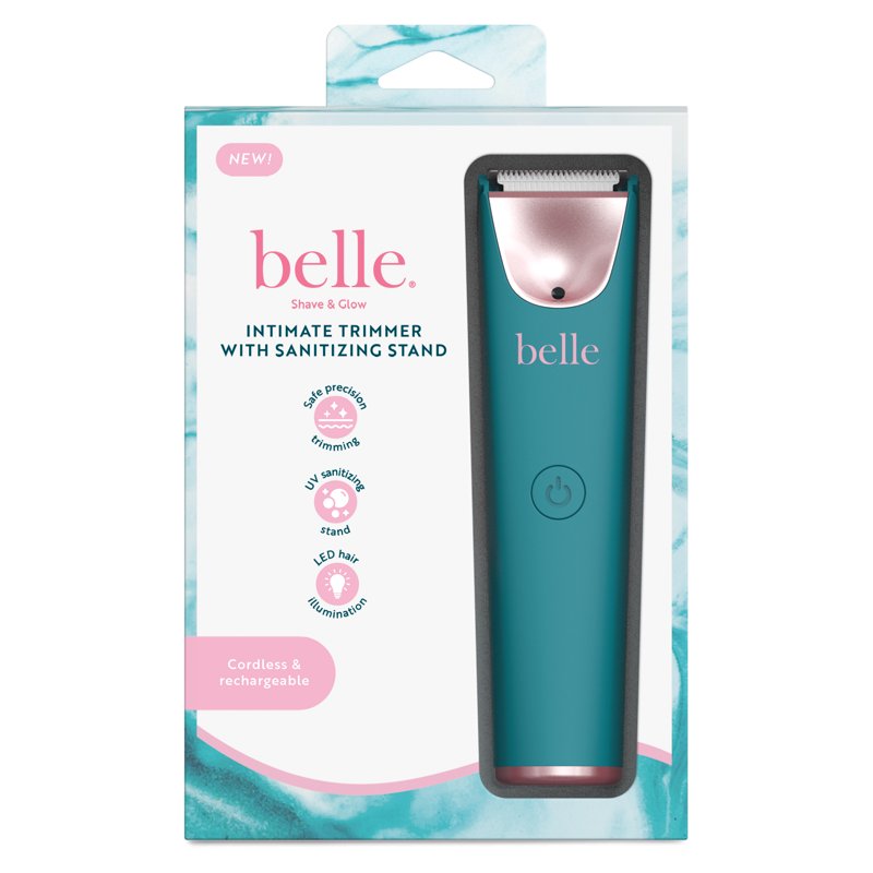 Intimate Trimmer with LED Light & UV Sanitizing Stand