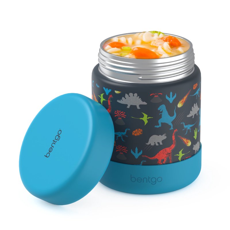 Stainless Steel Food Jar for Kids - 11 fl oz Dinosaur Design