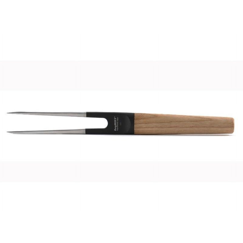 Multicolored 6.75" Carving Fork - Ergonomic Ash Wood Handle