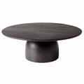 Elegant Black Wood Cake Stand for Desserts and Pastries