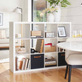 12-Cube Storage Organizer with Open Back Design - Multiple Finishes