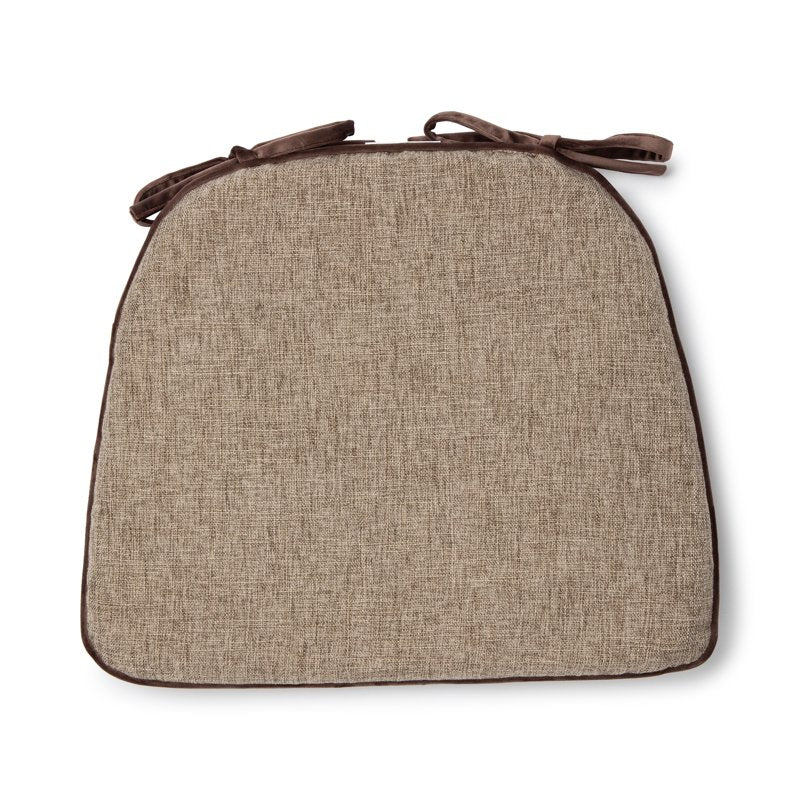Memory Foam Chair Cushion - Brown, 17.5” x 14.75”, Single