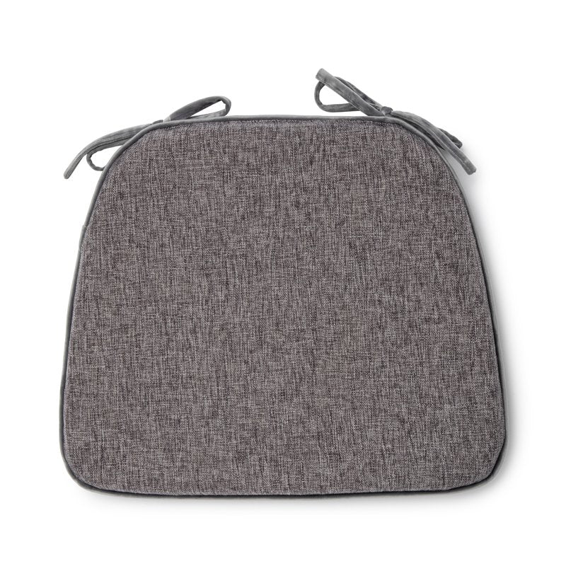 Memory Foam Chair Cushion - Gray, 17.5” x 14.75” - Single