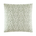 Sage Green Burned Blooms Decorative Pillow - 20x20 Inches, Indoor Use, Oblong