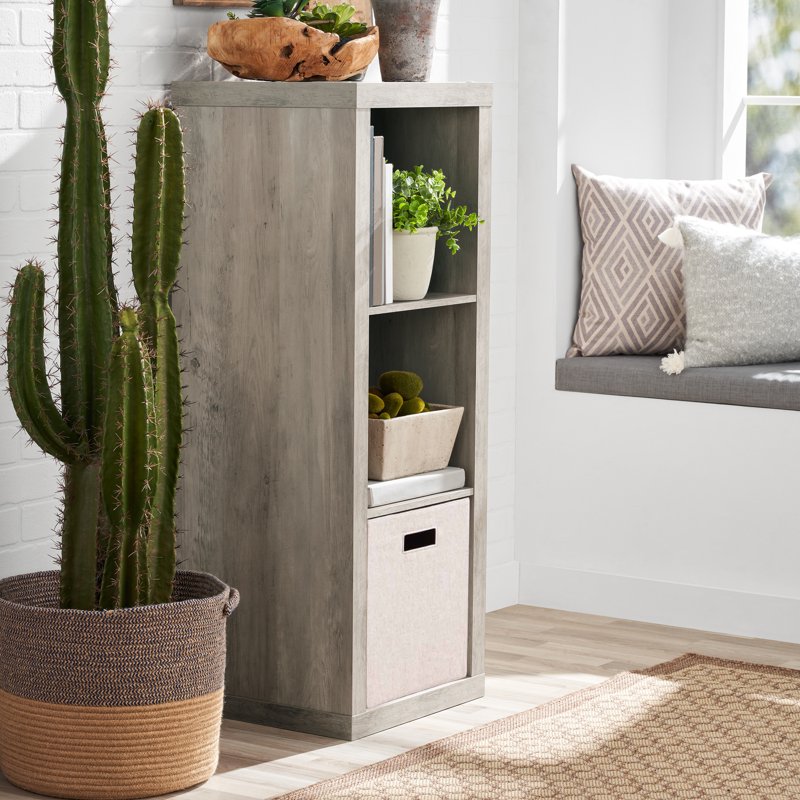 3-Cube Storage Organizer with Modern Design - Multiple Finishes