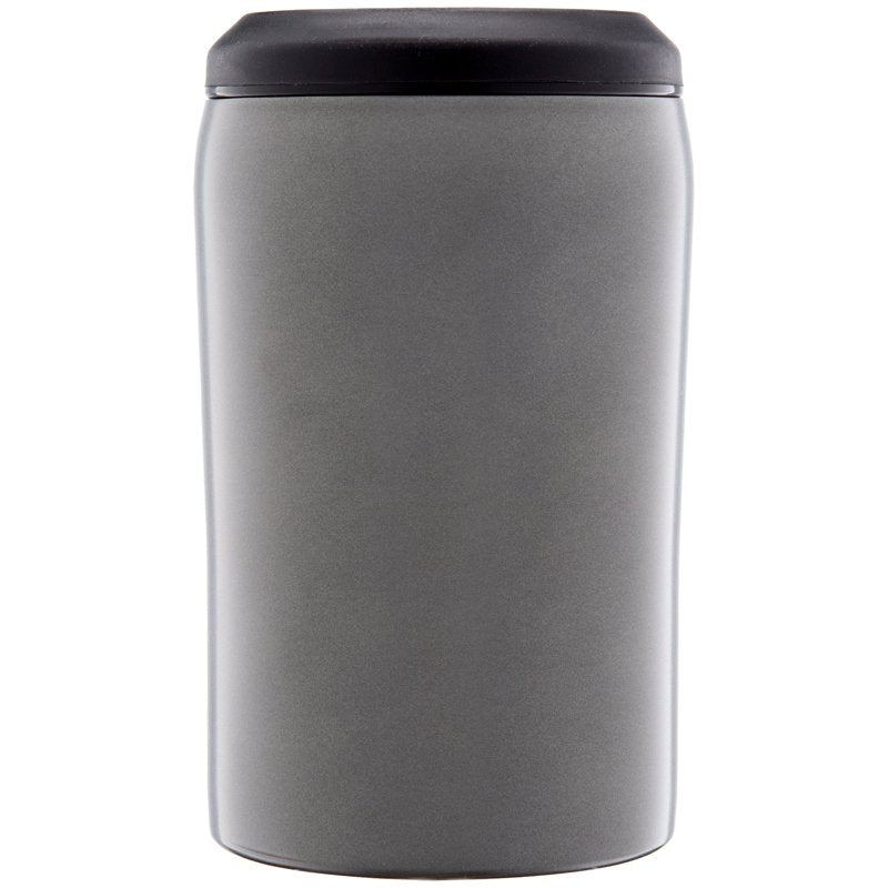 3-in-1 Silver Universal Can Cooler - Fits Regular & Slim Cans