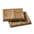 Better Homes & Gardens 2-Piece Cotton Sateen Pillowcase Set - Lysia Floral Dark Caramel, Standard/Queen, Single