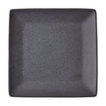 Dark Gray Square-Shaped Dinner Plate - 1 Piece
