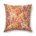 Decorative Botanical Throw Pillow 20x20 in Spice - Accent Cushion for Living Room & Bedroom