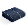 Better Homes & Gardens Caldwell Stripe Hand Towel - Blue Admiral, Navy, 16x28