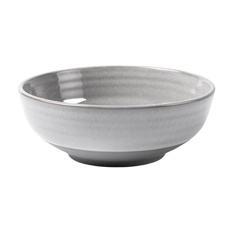 Stoneware Round Cereal Bowl - 6.25" Grey - Single