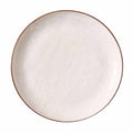 Stoneware Salad Plate - Cream - 8.37 Inch Diameter