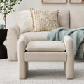 Emerson Ottoman - Compact Upholstered Footrest & Extra Seating
