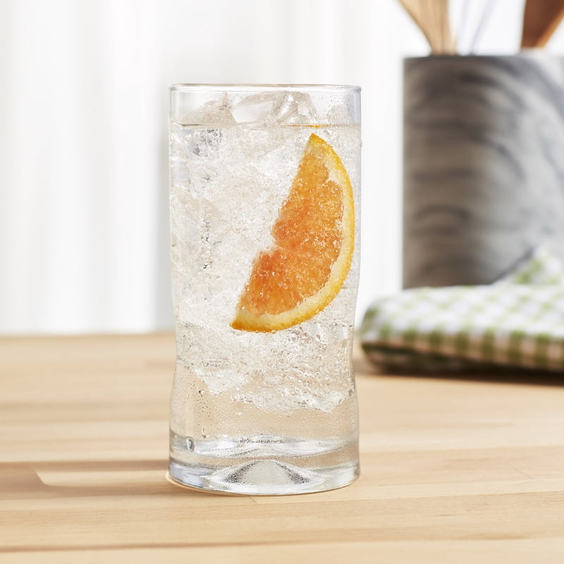 16.7 oz Glass Drinkware Set - 8-Piece Clear Glasses