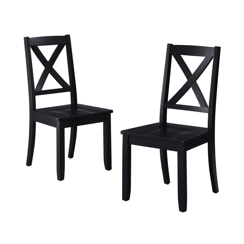 Maddox Crossing Dining Chairs Set of 2 - Black