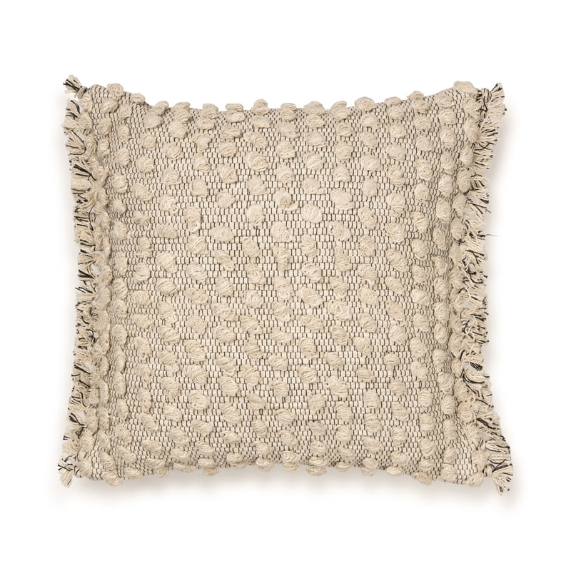 Better Homes & Gardens Nubby Dots Decorative Throw Pillow - Off-White 20x20