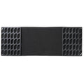 Entryway Shoe Drying Mat with Mud Removal - Black Polyester