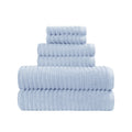 Better Homes & Gardens PowerLoft AIRRICH 6-Piece Bath Towel Set - Blue Drop Stripe