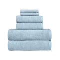 Better Homes & Gardens PowerLoft 6-Piece Bath Towel Set - Blue Drop