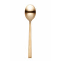 Stainless Steel Teaspoon with Ergonomic Handle - River Gold