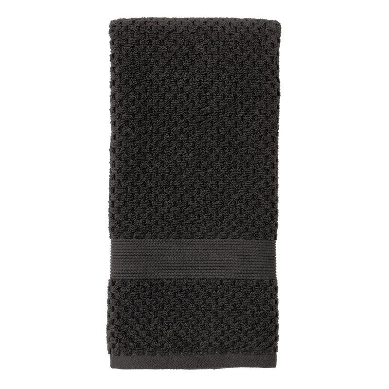 Better Homes & Gardens Soft Cotton Popcorn Textured Hand Towel - Grey Shadow