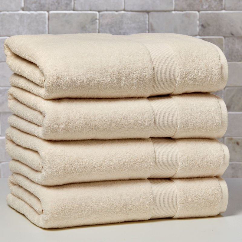 Better Homes & Gardens Vanilla Dream Soft Cotton Bath Towel Set - 4 Pieces