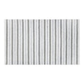 Better Homes & Gardens Soft Tufted Stripe Bath Rug - Gray Flannel & Arctic White, 20 x 34 Inches