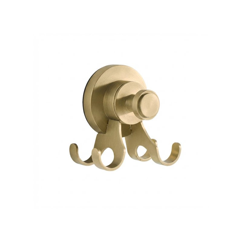 Better Homes & Gardens StyleGrip™ Suction Mount Shower Multi-Hook Brass - 5 Hooks