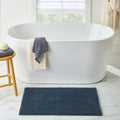Blue Admiral Ultra Soft Polyester Rug 23 x 39 Inches - Absorbent Floor Mat with Skid-Resistant Backing