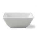 White Porcelain Square Appetizer Bowl - Single