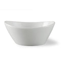 Porcelain Wavy Serve Bowl - 46 oz Capacity, White - Single