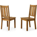 Dining Chair Set of 2 - Classic Honey Bankston Style