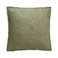 Decorative Throw Pillow - Dark Cilantro, 22x22in, Removable Cover, Farmhouse & Modern Decor