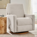 Modern Farmhouse Glider Recliner with Swivel - Multiple Colors