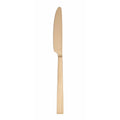 River Gold Satin Dinner Knife - Elegant Cutlery for Dining