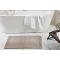 Better Trends 21x34 Inch Beige Reversible Cotton Bathroom Rug - Water Absorbent