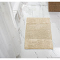 Better Trends 24x40 Inch Bathroom Rug - Sand, Cotton, Non Slip, Water Absorbent