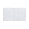 Better Trends White 21 x 34 Inch Micro Plush Bath Rug - Non-Slip Water Absorbent Bathroom Mat
