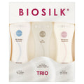 Silk Therapy Hair Care Trio: Shampoo, Conditioner, and Leave-In Treatment