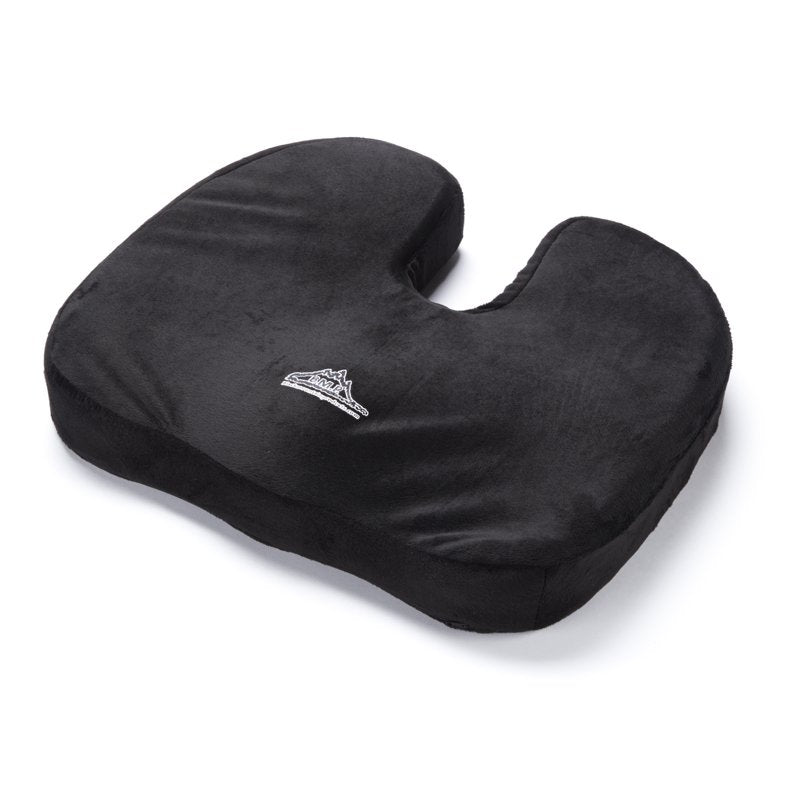 Memory Foam Stadium Seat Cushion - Black, 17" x 14" x 3"
