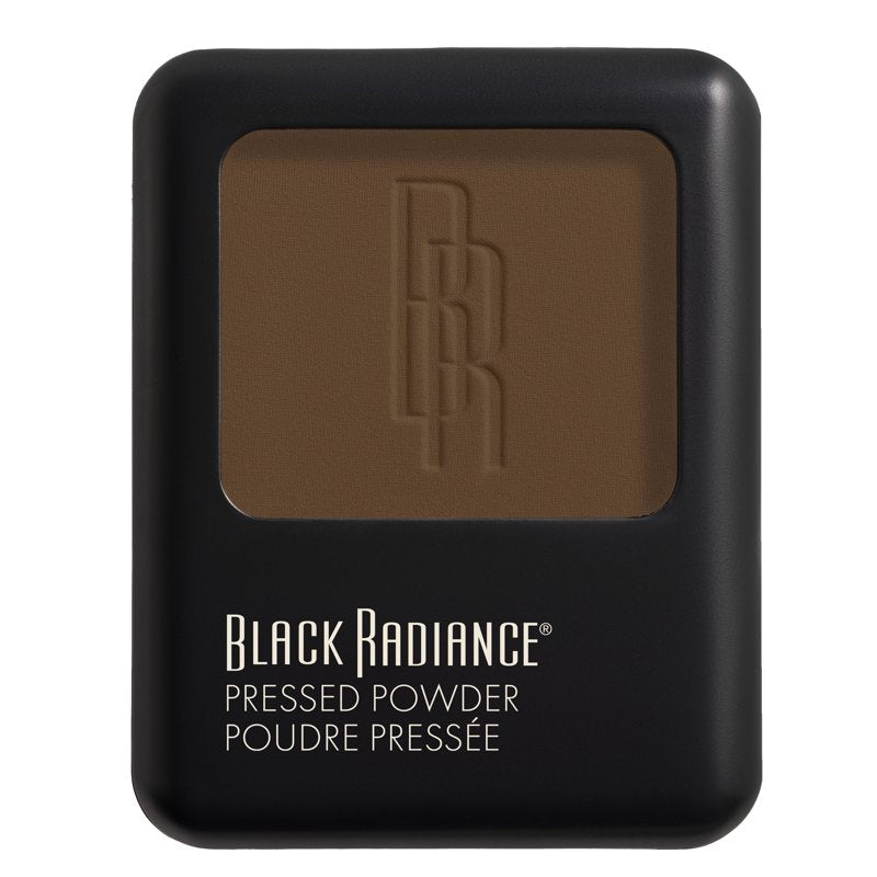 Pressed Face Powder for Deep Skin Tones - Matte Finishing Compact
