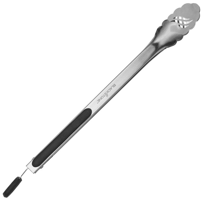 14-Inch Stainless Steel Tongs with Silicone Non-Slip Grip