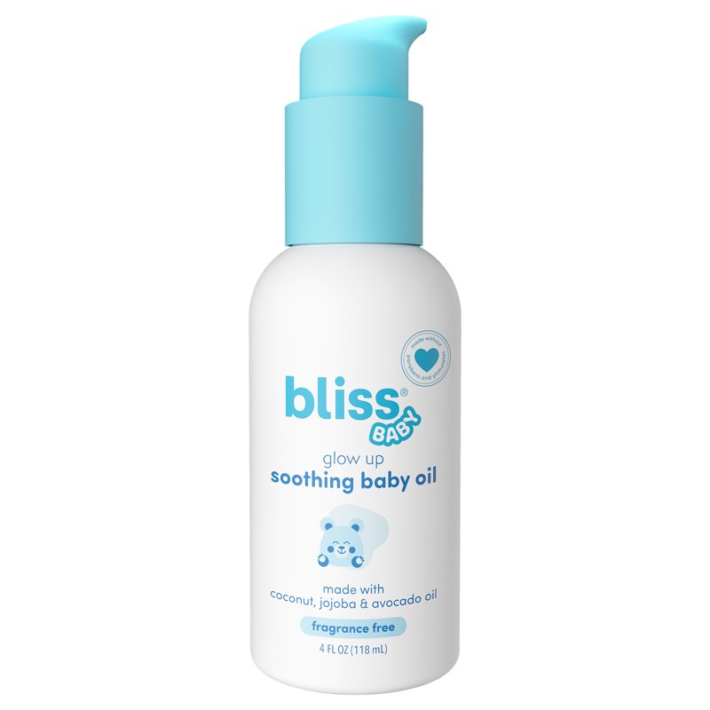 Soothing Baby Oil - All-Natural Vegan Massage Oil, 4 fl. oz.