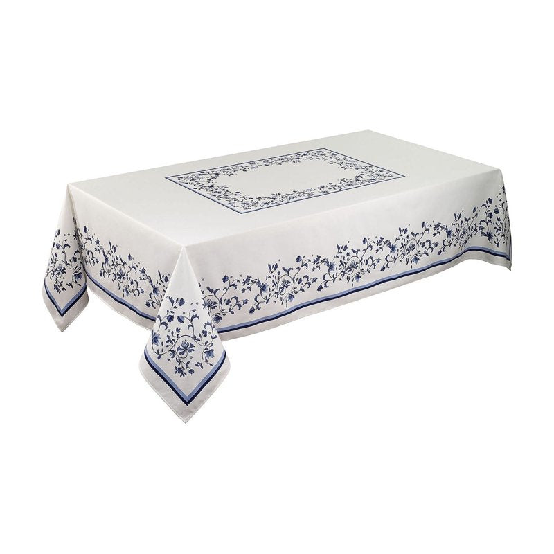 Blue Portofino Tablecloth - 60" x 102" Oblong