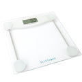 Digital Bathroom Scale with LCD Display and Tempered Glass Platform