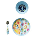 Bluey 3-Piece Toddler Mealtime Set - Suction Plate, Bowl & Spoon