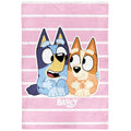 Bluey Kids Twin/Full Microfiber Blanket 62x90 Pink - Soft & Cozy